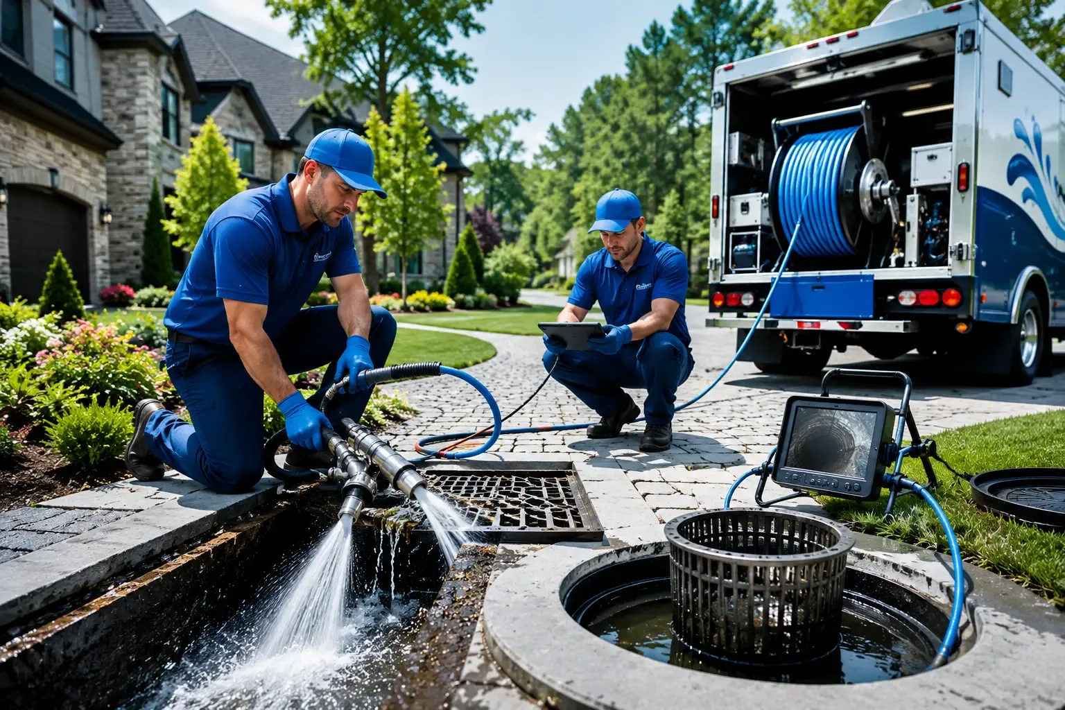 Local outdoor drain cleaning professionals in Fort Cobb, OK